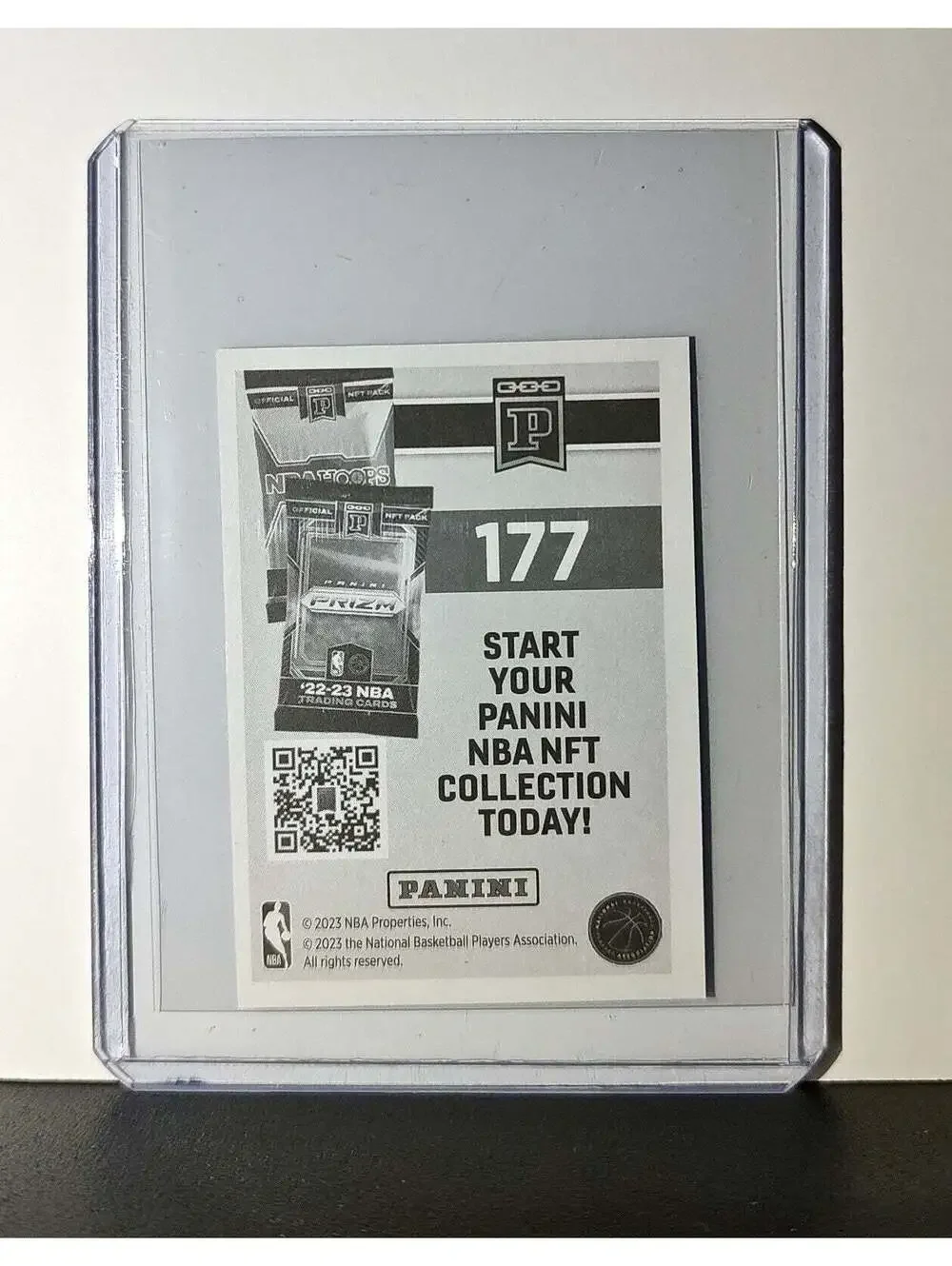 Jalen Duren 2023-24 Panini NBA #177 Foil Sticker Detroit Pistons